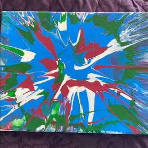 8x10 Original Spin Art